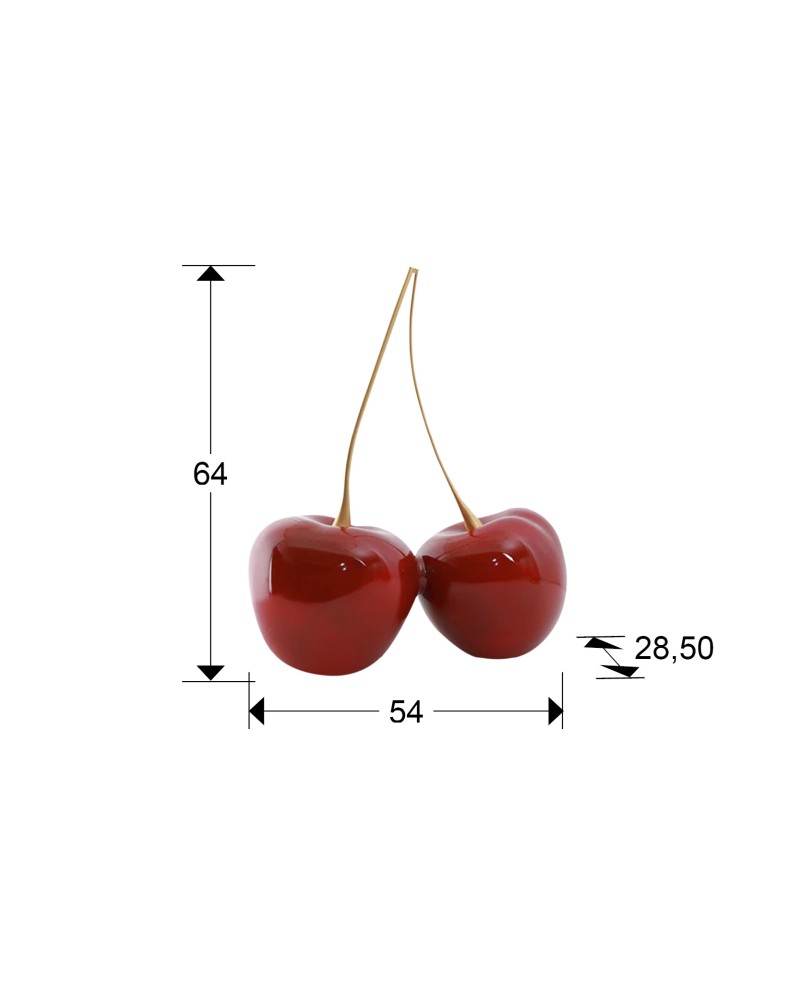 CEREZAS- FIGURA -ROJO